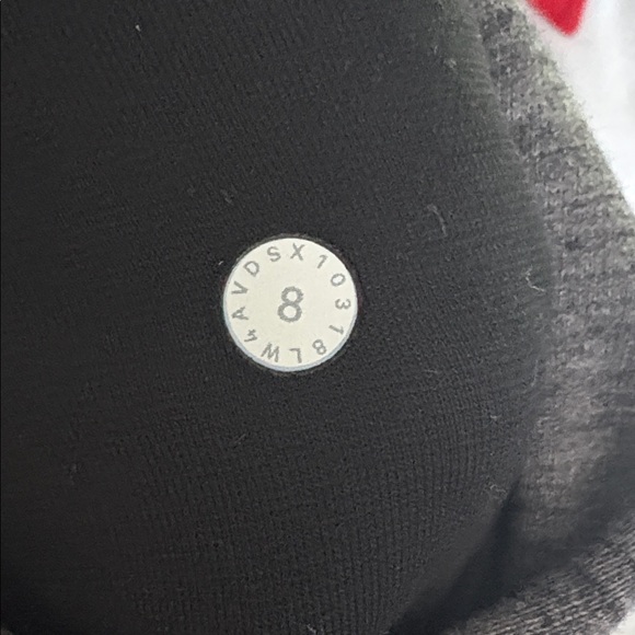 Lululemon charcoal gray zip-up size 8 - Picture 6 of 6